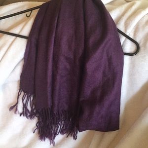 Simple purple scarf